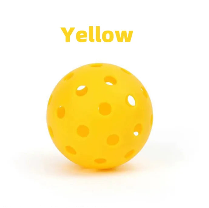 Pro Practice Pickle Ball 26/40 Holes 74mm Durable Outdoor Pickleball Source Factory Custom Wholesale Plastic Ball