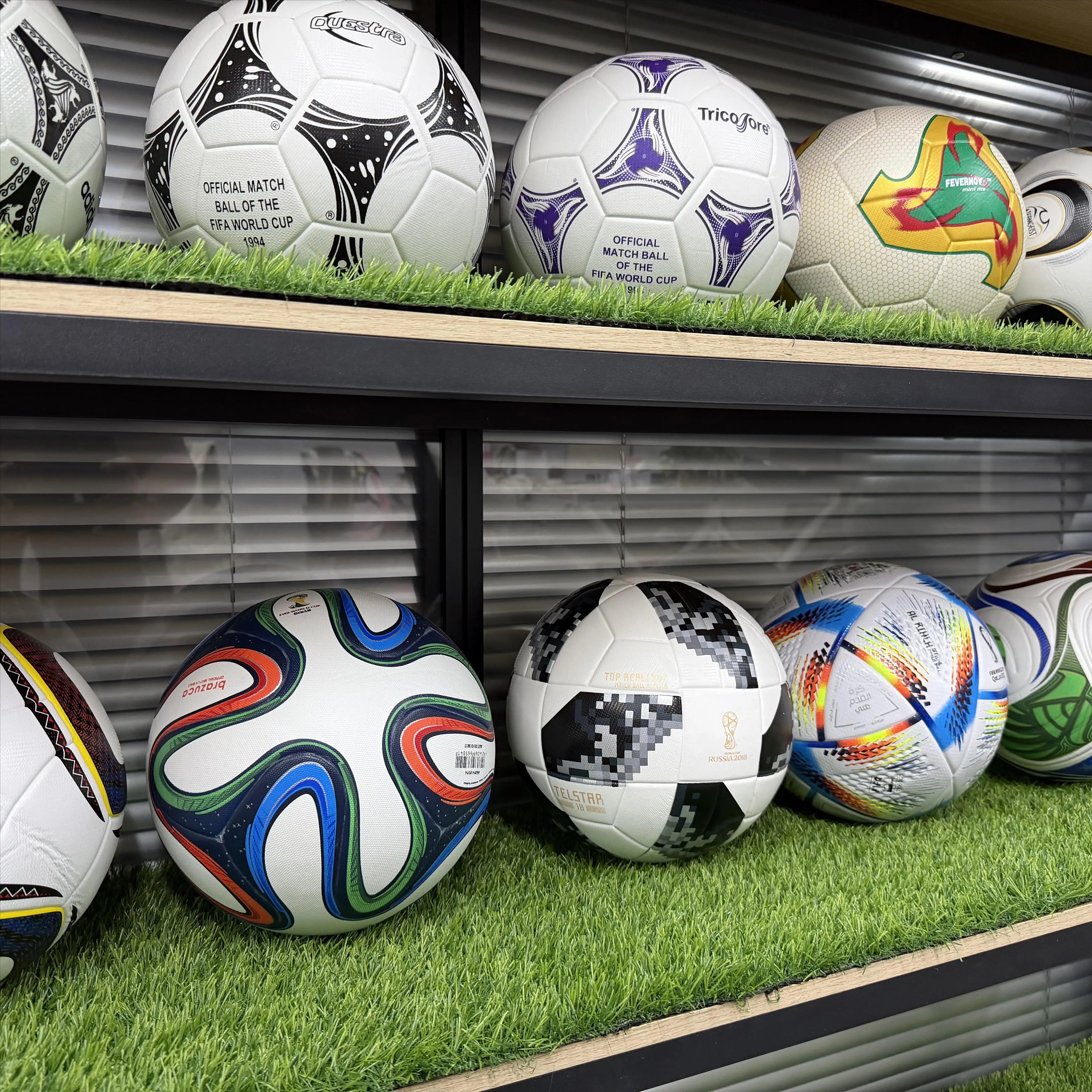 1970 to 2026 World Soccer Tournaments Special Match Football Adult Soccer Balls Size 5 Full Set Seamless Hot Fit PU Material
