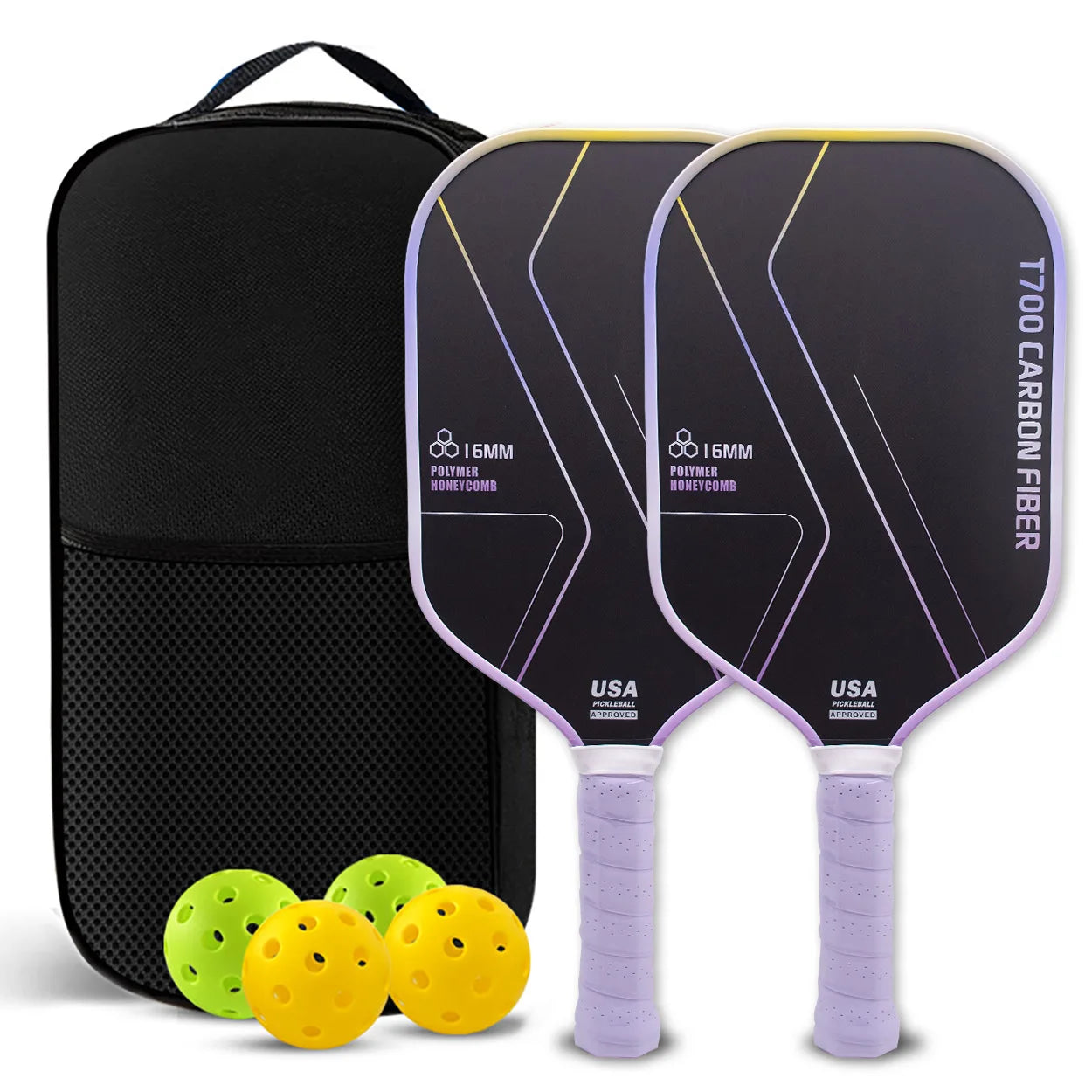 Carbon Pickleball Paddle Usapa Pickleball Paddle Set