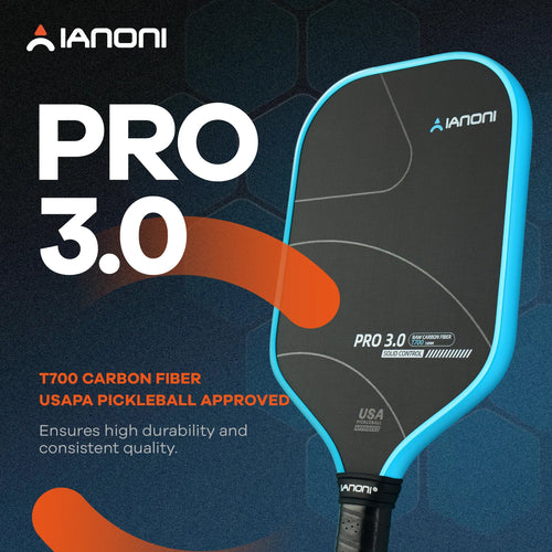 Caston Sports PRO 3.0 Pickleball Paddle T700 Carbon Fiber 16mm Customizable Training Approved Adults USAPA Compliant OEM/ODM
